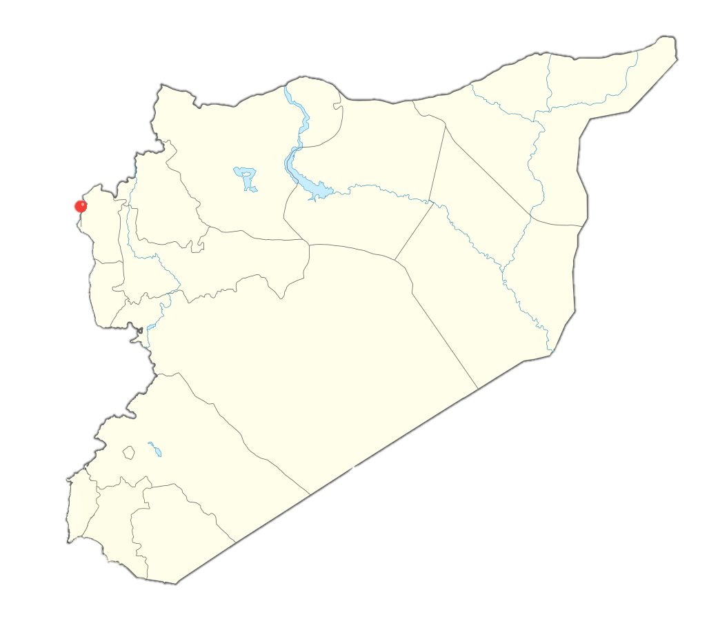 Map of Syria placeholder